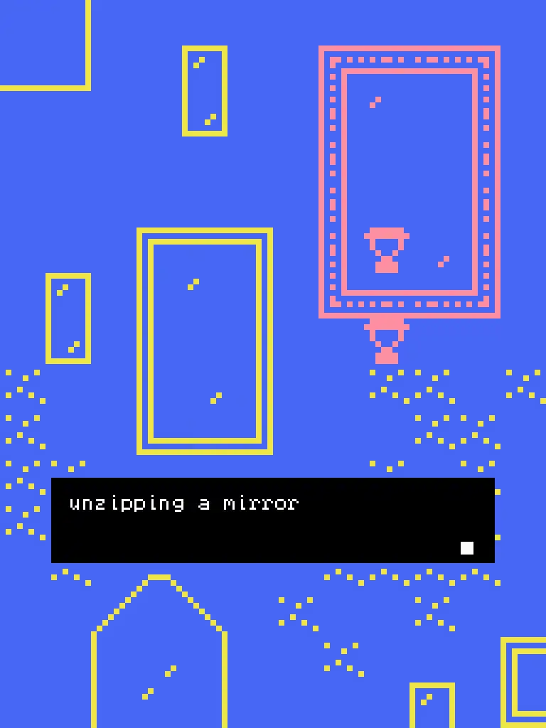 Unzipping a Mirror cover