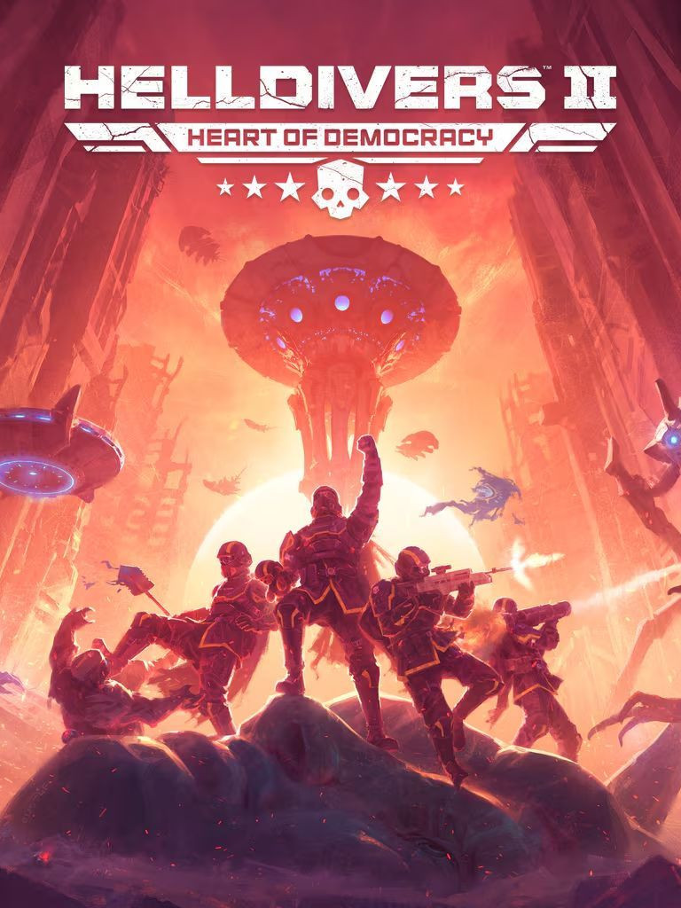 Helldivers 2: Heart of Democracy cover
