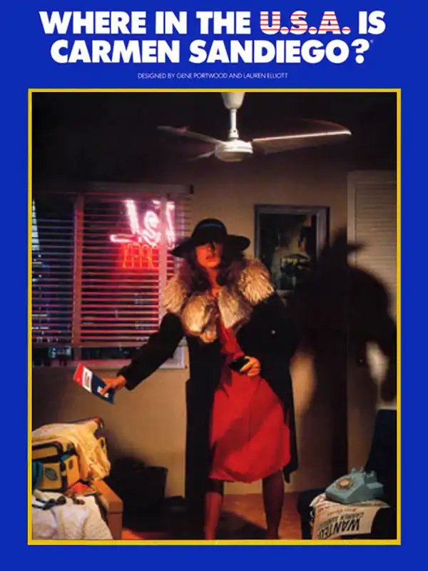 Where in the U.S.A. is Carmen Sandiego? cover