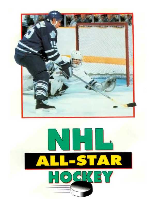 NHL All-Star Hockey cover