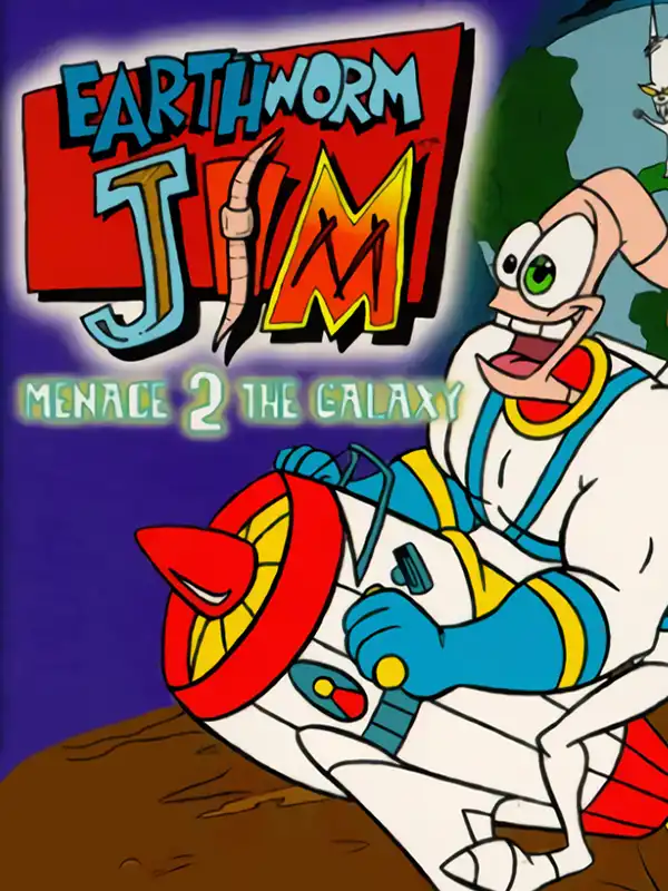 Earthworm Jim: Menace 2 the Galaxy cover