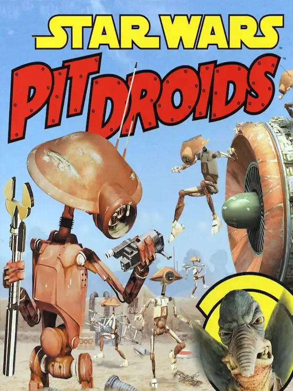 Star Wars: Pit Droids cover