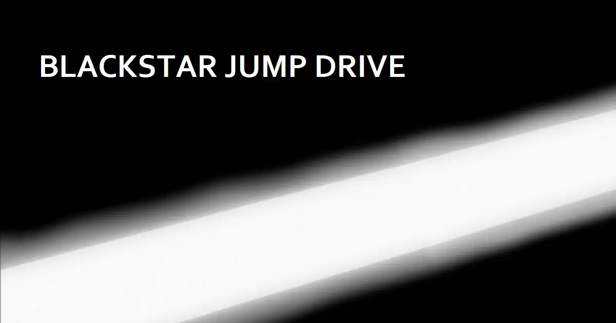 Blackstar Jump Drive cover