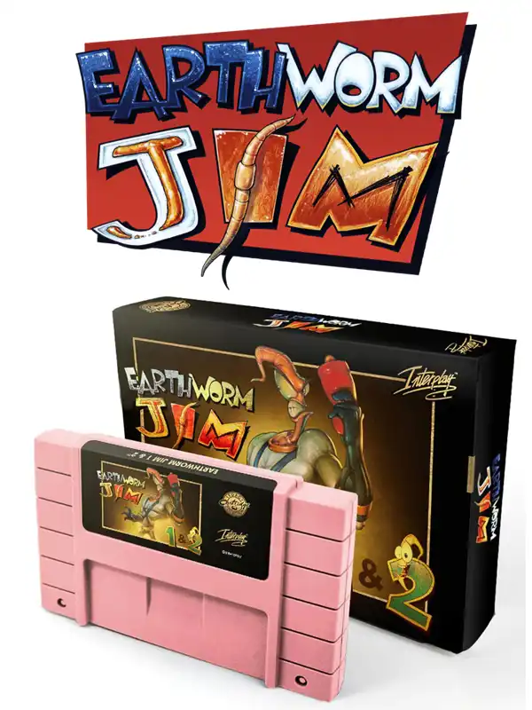 Earthworm Jim 1+2: 25th Anniversary Edition cover