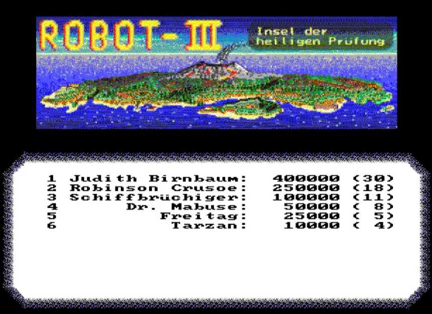 Robot III: Insel der Heiligen Prüfung cover