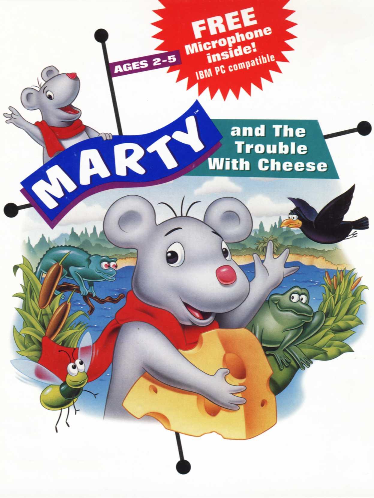 Marty and the Trouble with Cheese cover