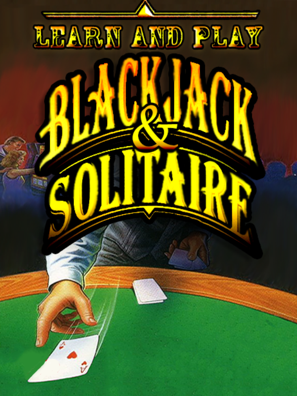 Learn and Play: Blackjack & Solitaire cover