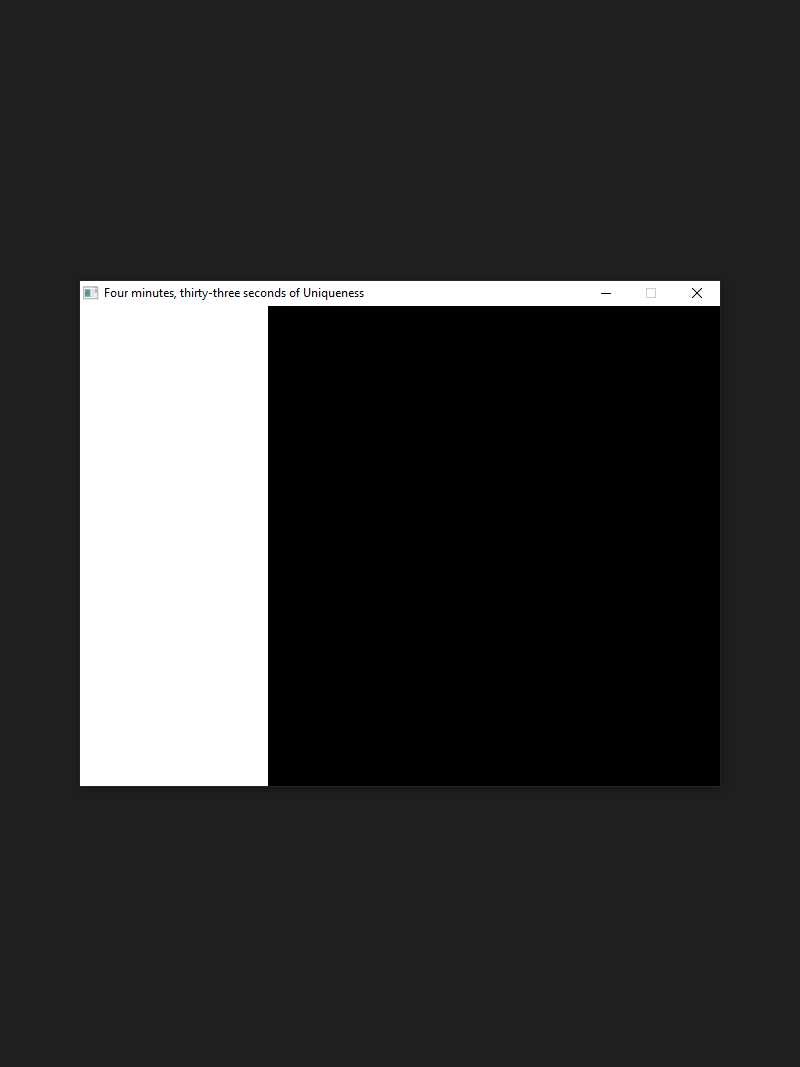 4 Minutes and 33 Seconds of Uniqueness cover