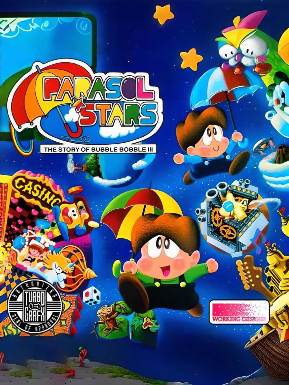 Parasol Stars: The Story of Bubble Bobble III cover