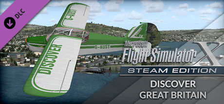 Microsoft Flight Simulator X: Steam Edition - Discover Great Britain cover