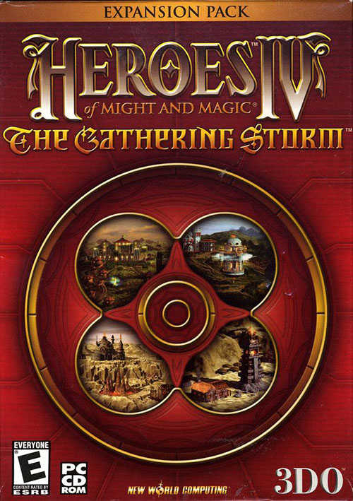 Heroes of Might and Magic IV: The Gathering Storm cover
