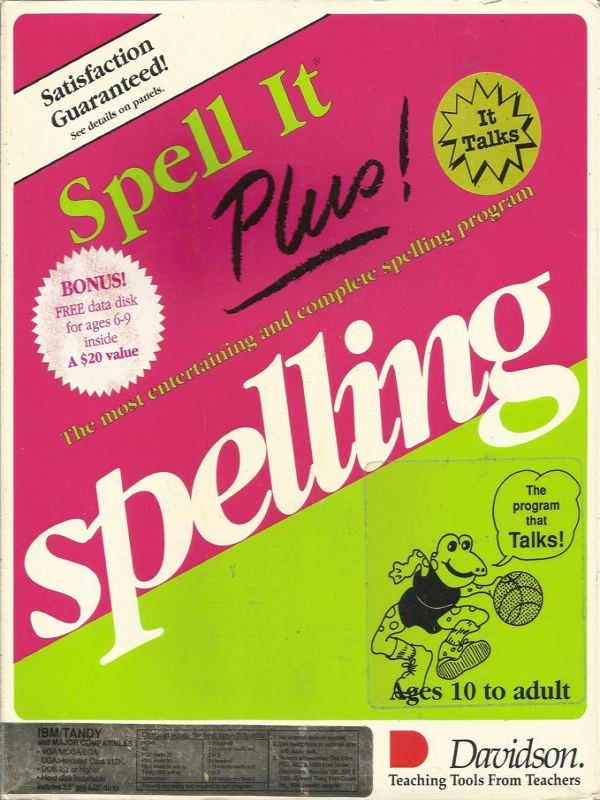 Spell it Plus! cover