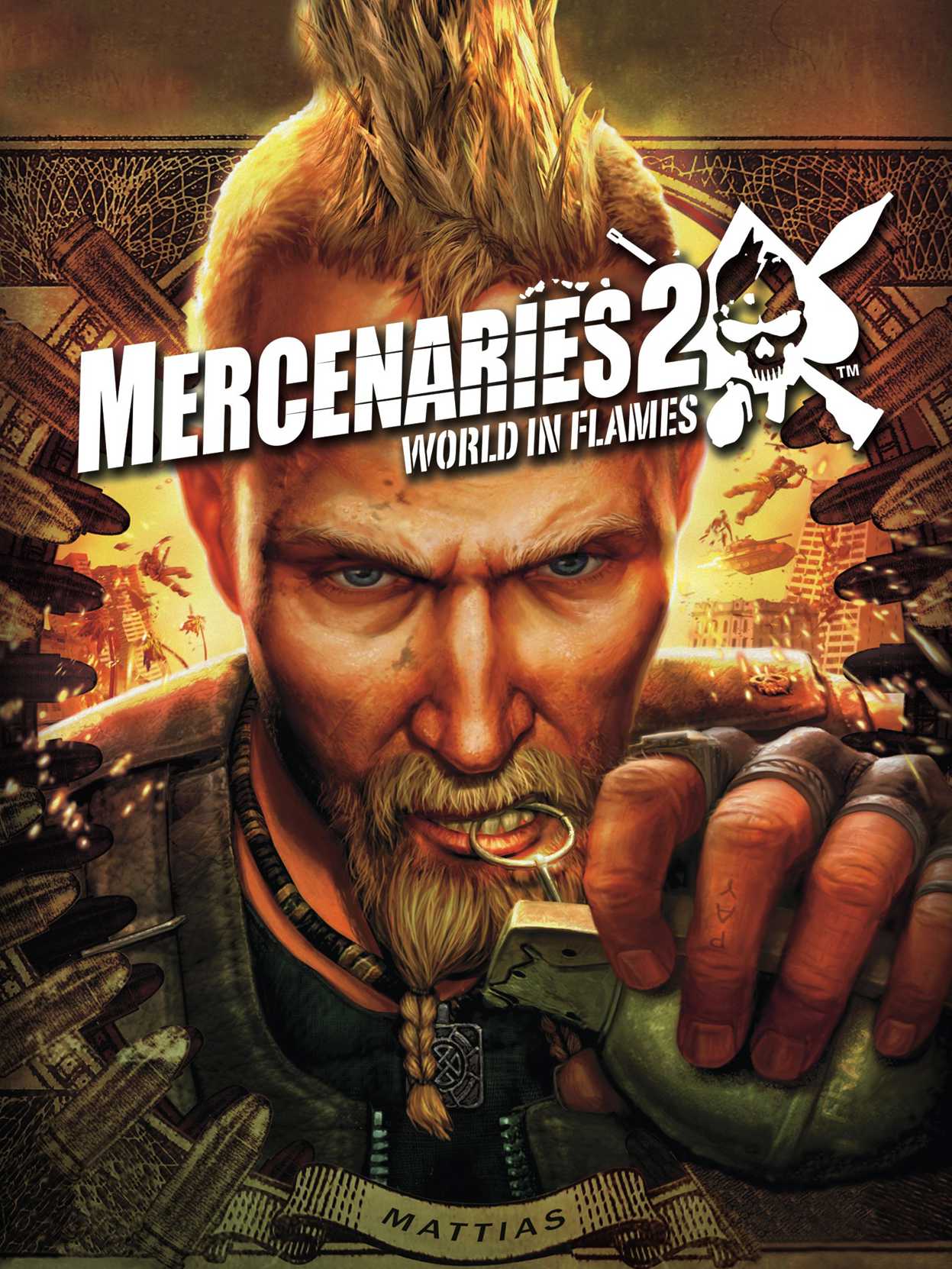 Mercenaries 2: World in Flames cover