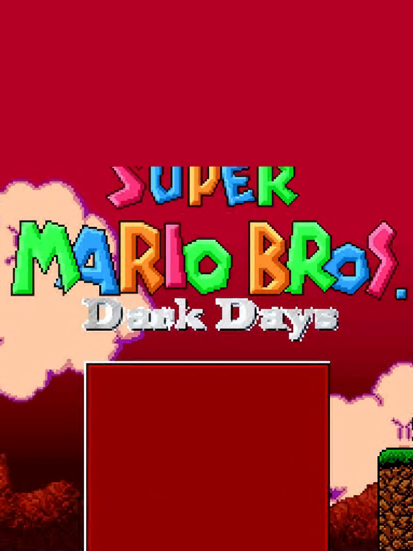 Super Mario Bros: Dark Days cover