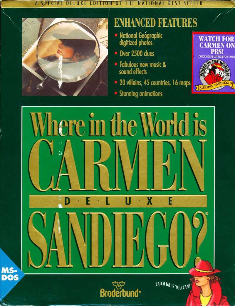 Where in the World is Carmen Sandiego?: Deluxe Edition cover