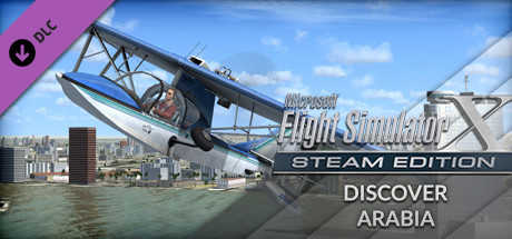 Microsoft Flight Simulator X: Steam Edition - Discover Arabia cover