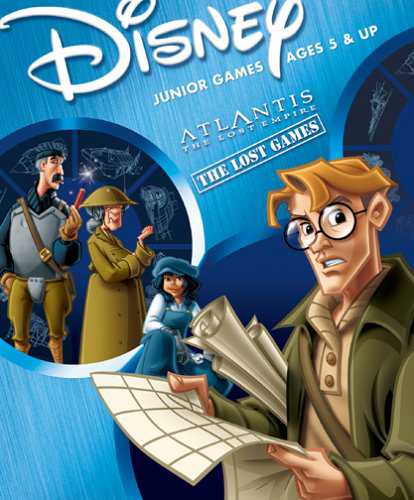 Atlantis: The Lost Empire - The Lost Games cover