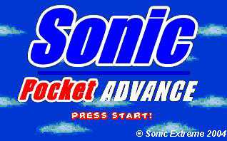 Sonic Pocket Advance cover