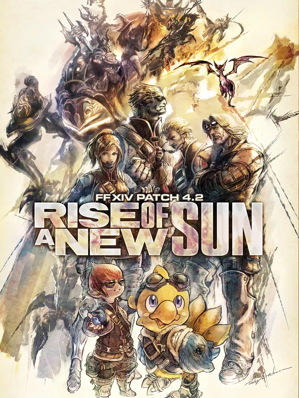 Final Fantasy XIV: Rise of a New Sun cover