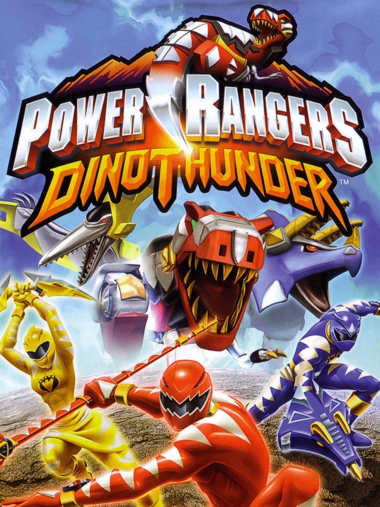 Power Rangers: Dino Thunder cover