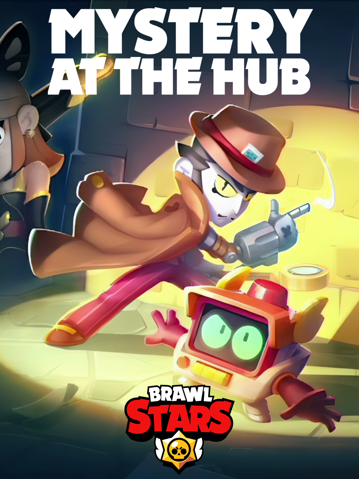 Brawl Stars: Mystery At The Hub cover