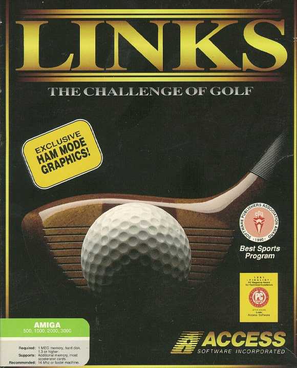 Links: The Challenge of Golf cover