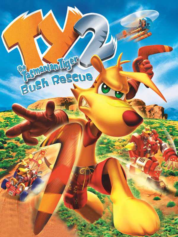 Ty the Tasmanian Tiger 2: Bush Rescue cover