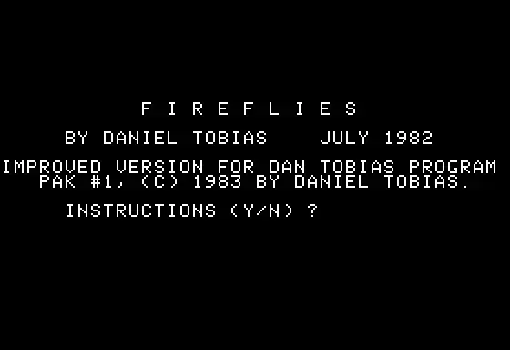 Fireflies cover