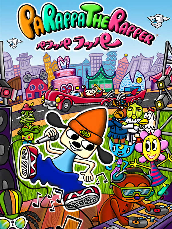 PaRappa the Rapper Remastered cover