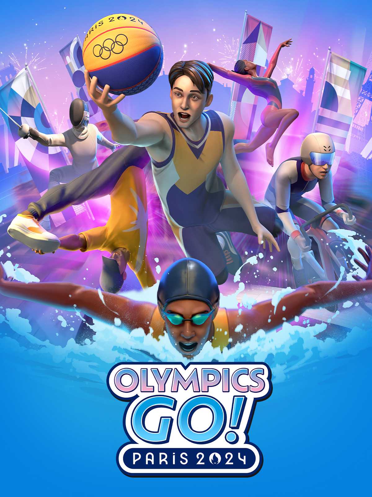 Olympics Go! Paris 2024 cover