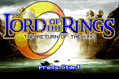 The Lord of the Rings: The Return of the King cover