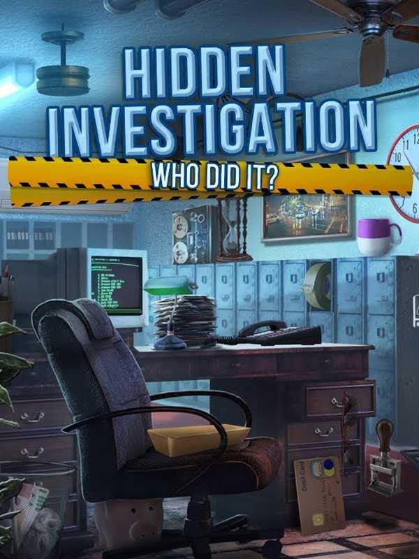 Hidden Investigation: Who Did It? cover