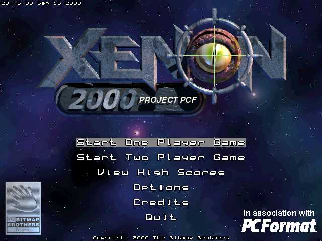 Xenon 2000 - Project PCF cover