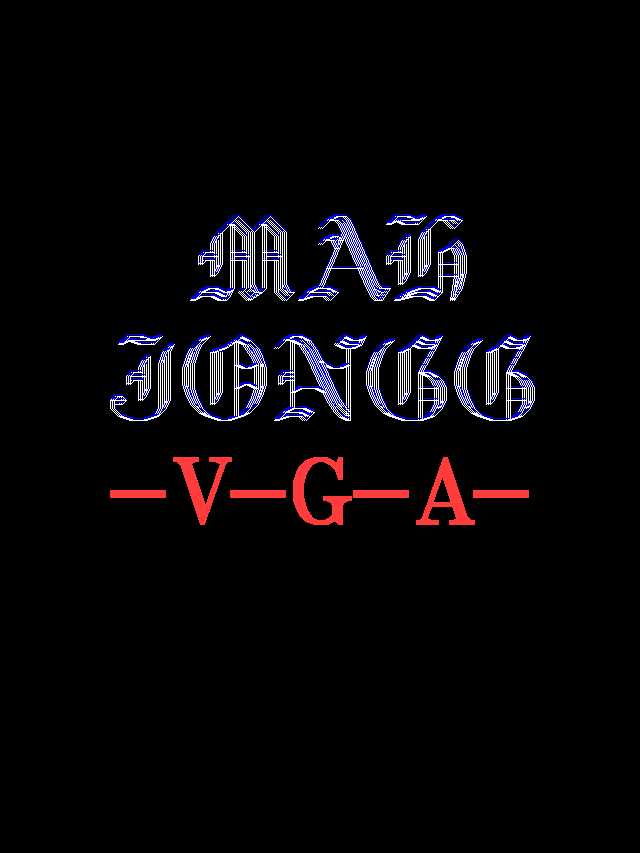 Mah Jongg: V-G-A cover