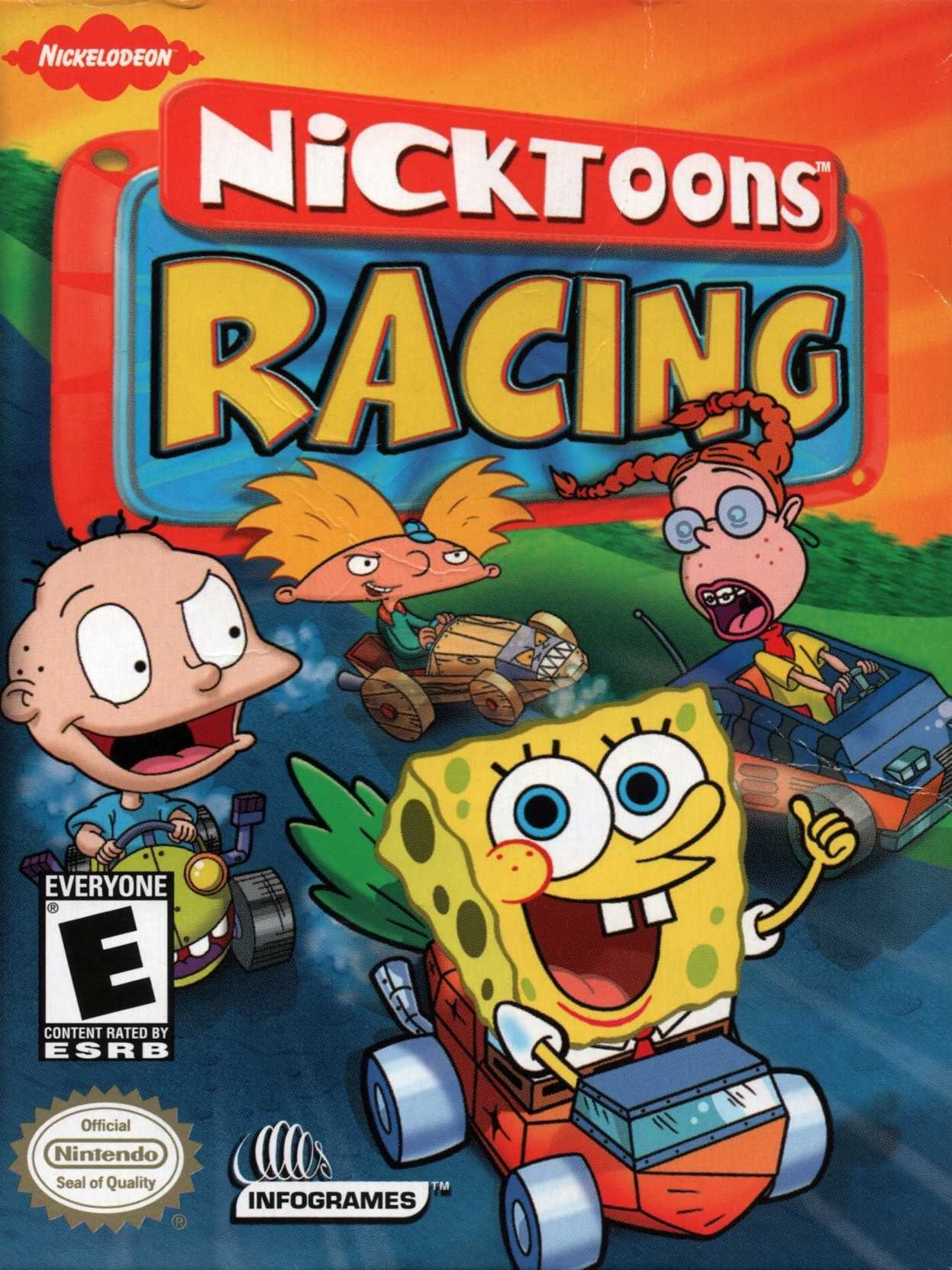 Nicktoons Racing cover