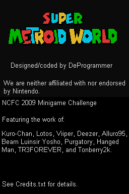 Super Metroid World cover