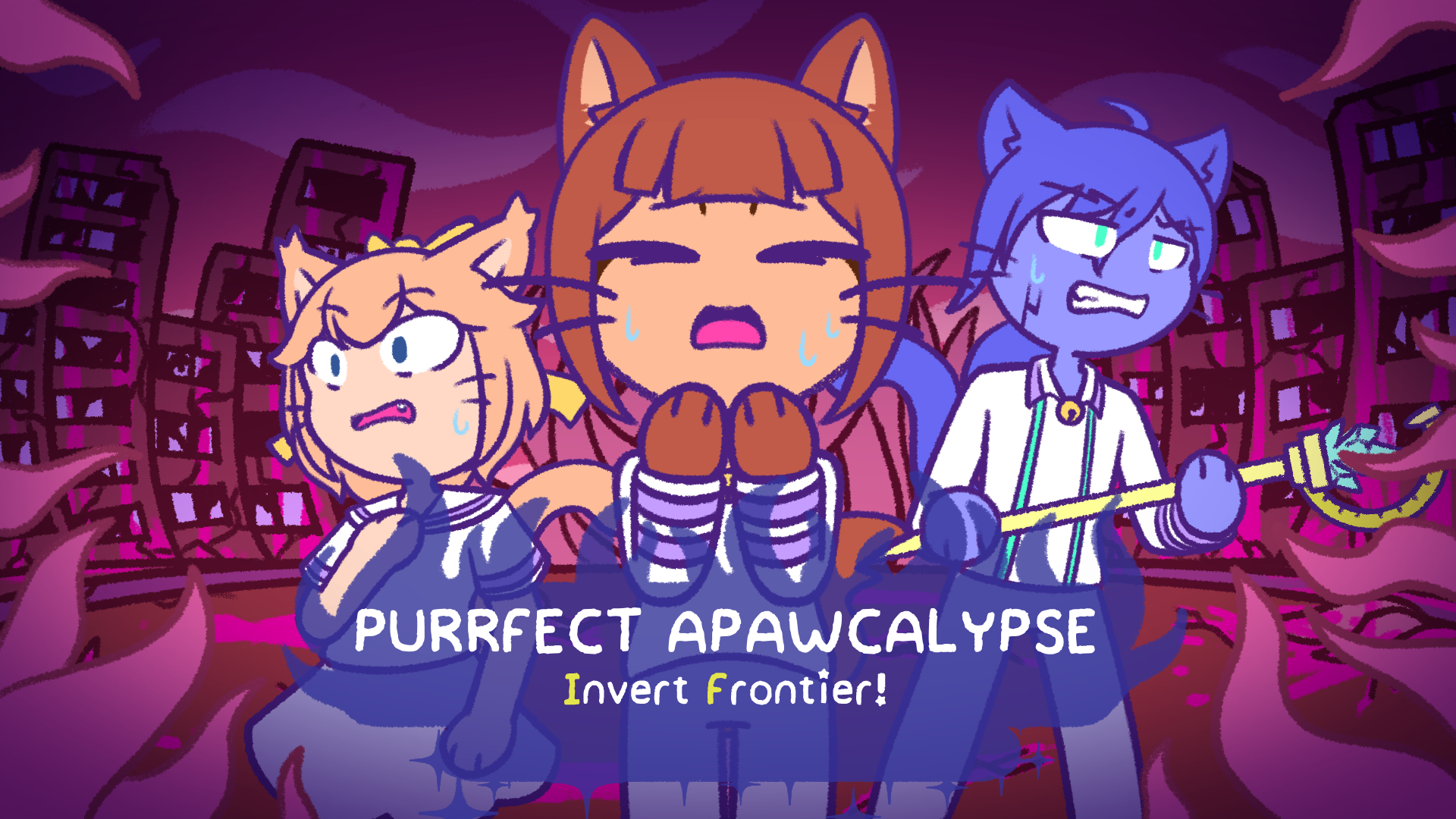 Purrfect Apawcalypse: Invert Frontier! cover