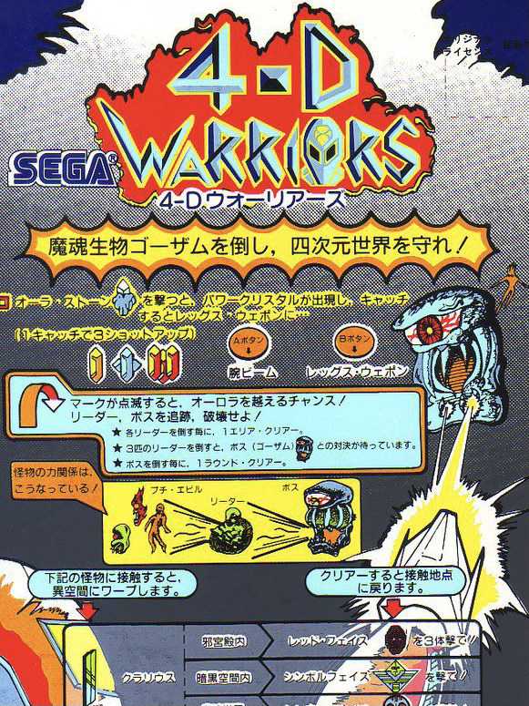 4-D Warriors cover