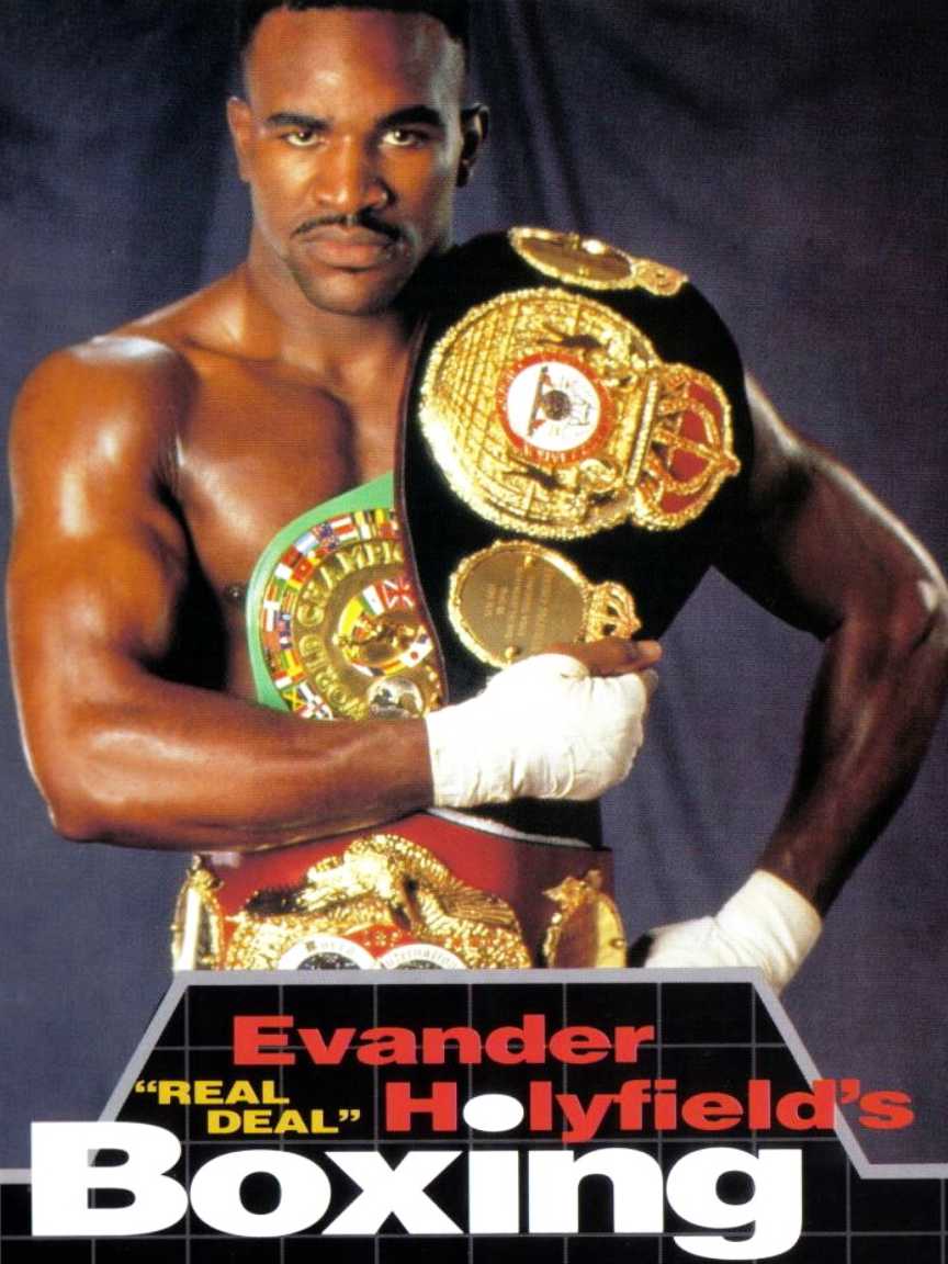 Evander Holyfield's Real Deal Boxing cover