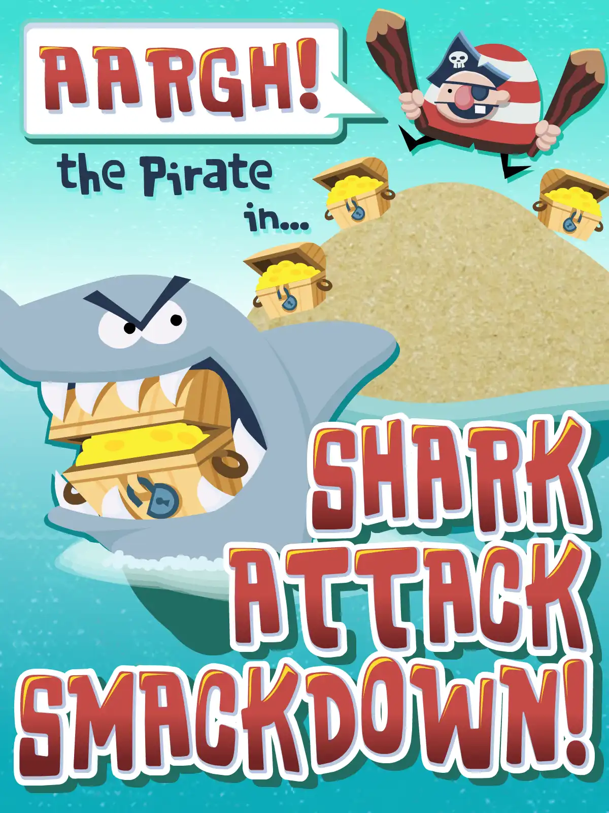 Aargh! the Pirate in… Shark Attack Smackdown! cover