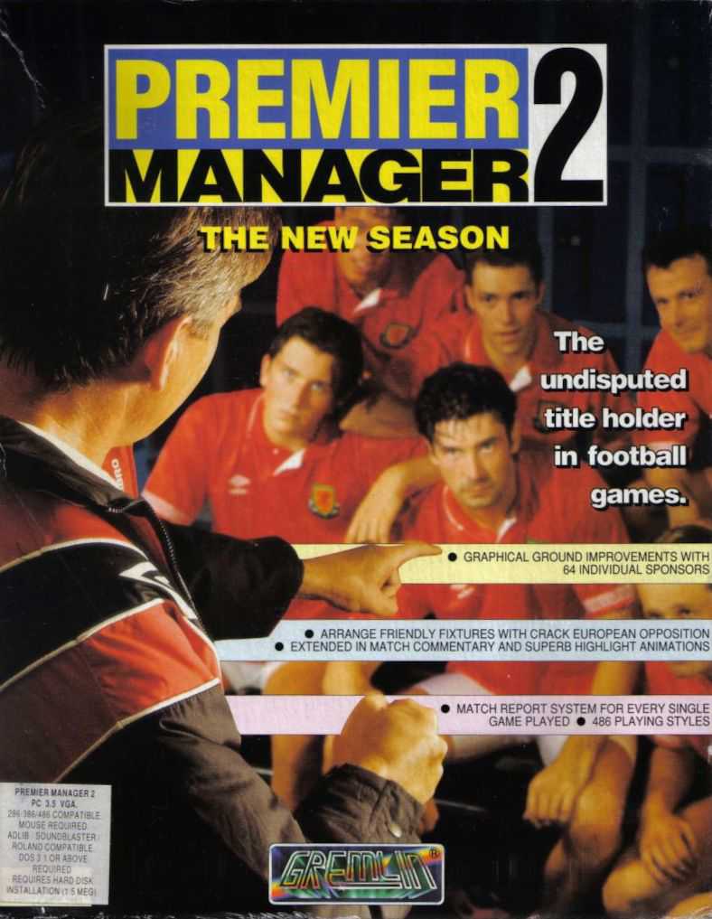 Premier Manager 2 cover