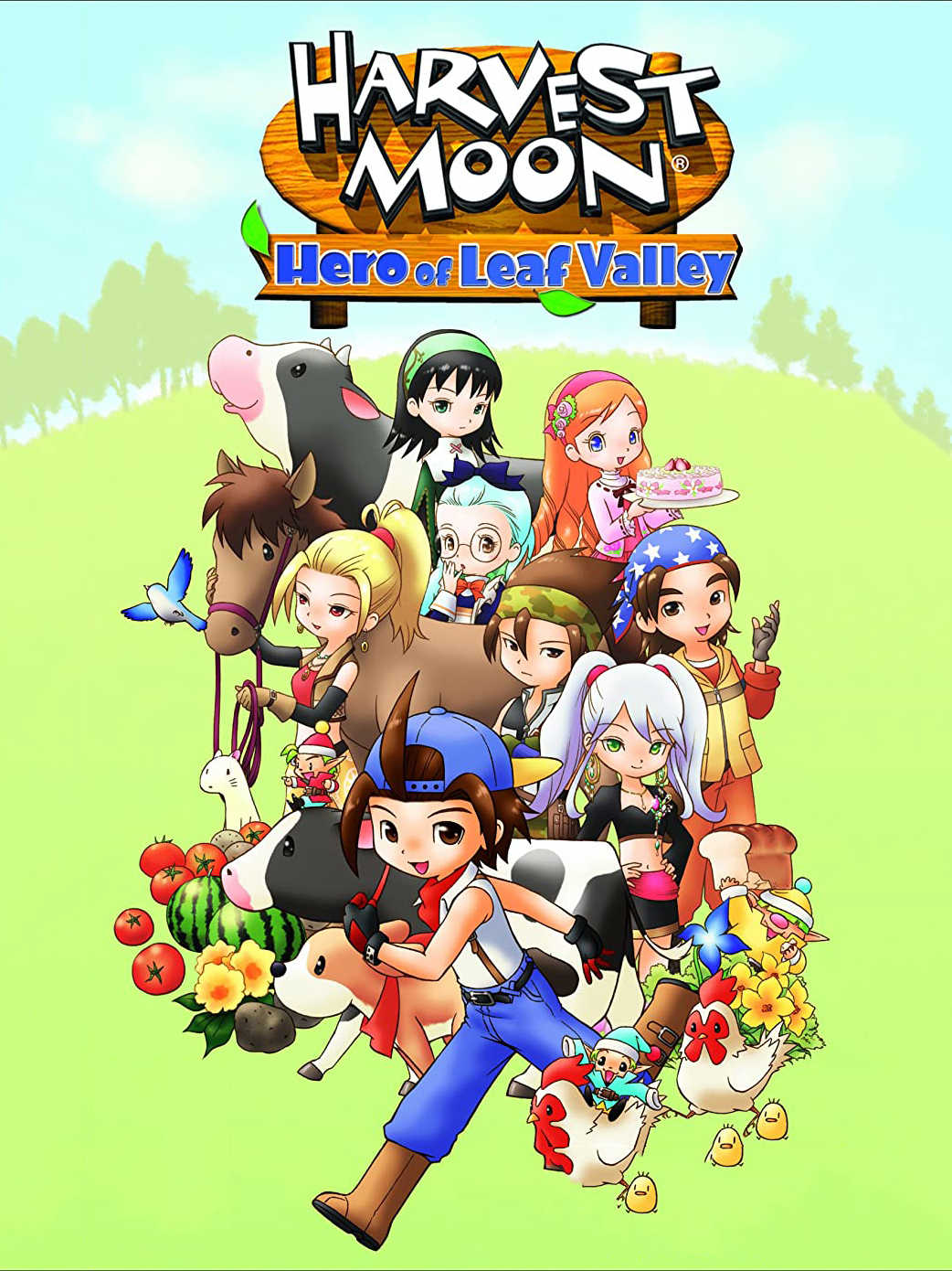 Harvest Moon: Hero of Leaf Valley cover