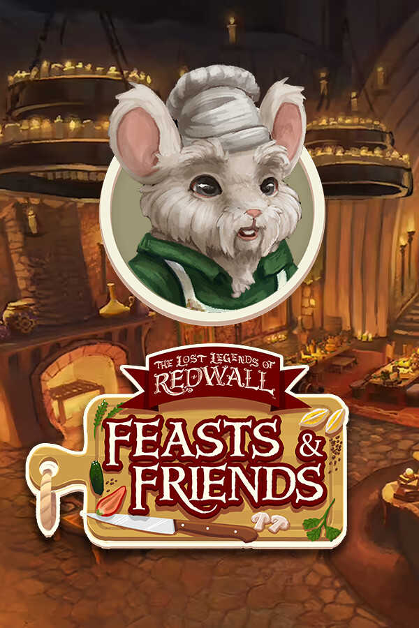 The Lost Legends of Redwall: Feasts & Friends cover