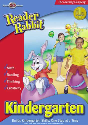 Reader Rabbit Kindergarten: Bounce Down in Balloon Town cover