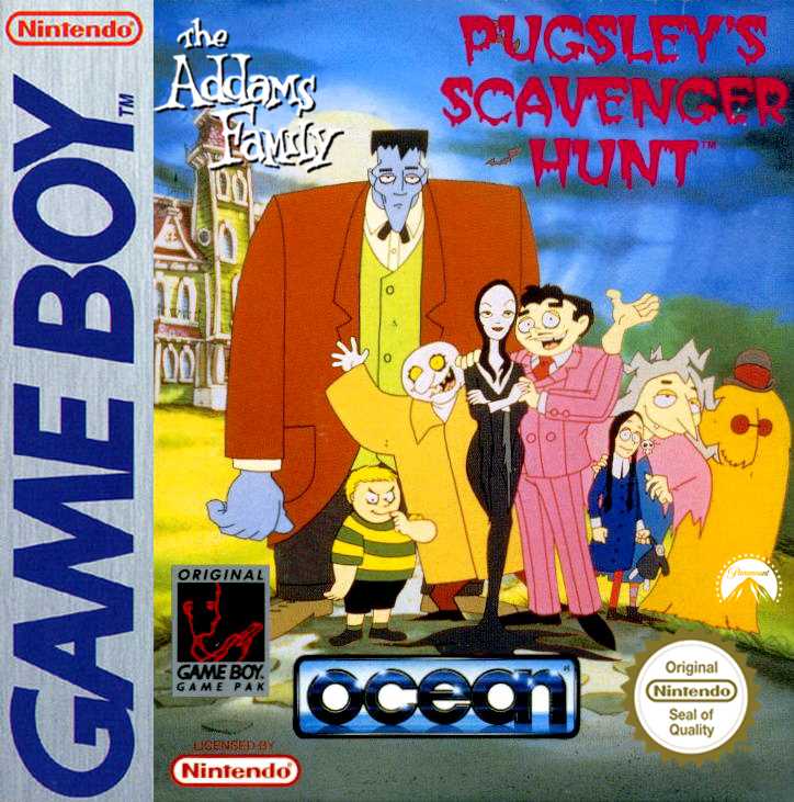 The Addams Family: Pugsley's Scavenger Hunt cover