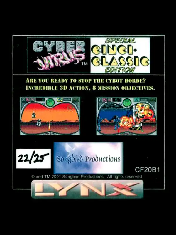 Cyber Virus: CinciClassic Edition cover