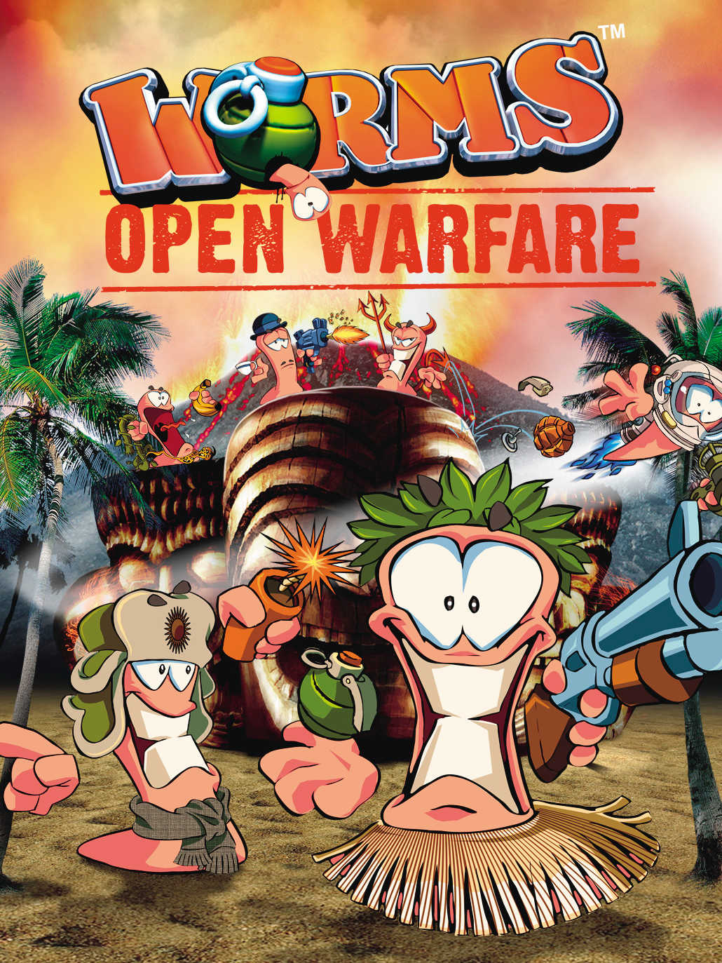 Worms: Open Warfare cover