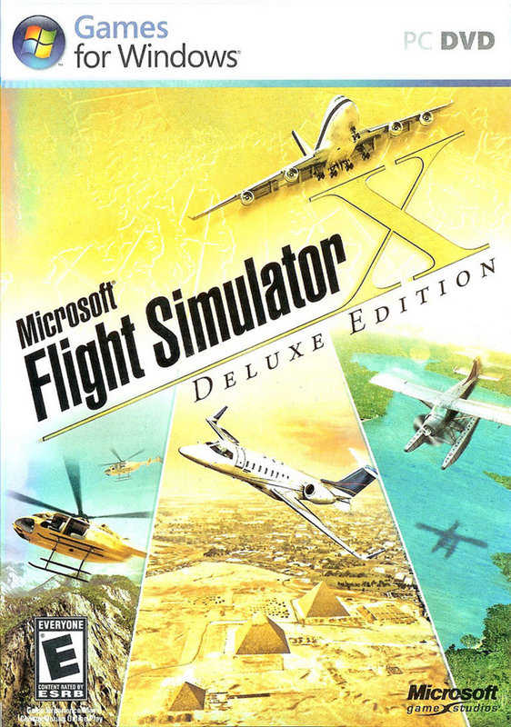 Microsoft Flight Simulator X: Deluxe Edition cover