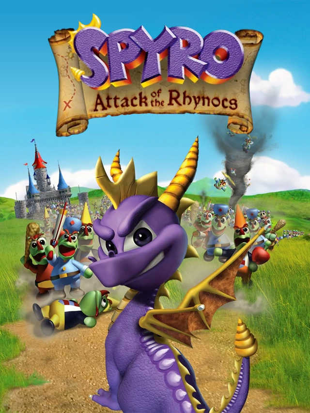 Spyro: Attack of the Rhynocs cover