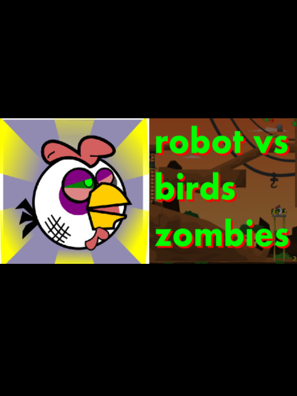 Robot vs Birds Zombies cover